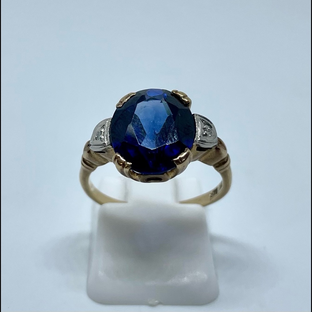 10k yellow gold ring